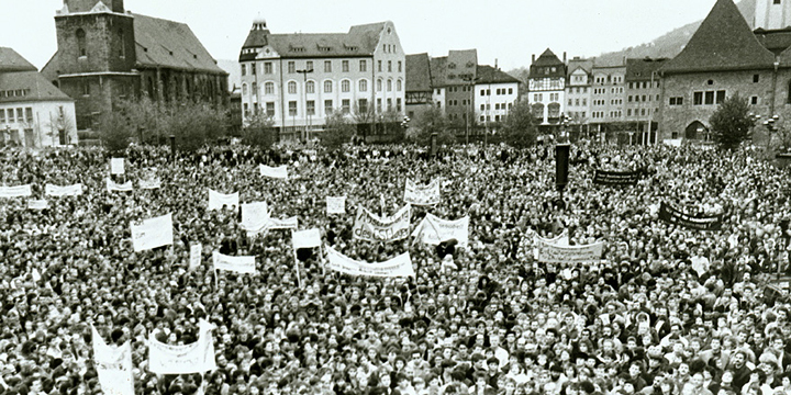 Jena zur Friedlichen Revolution